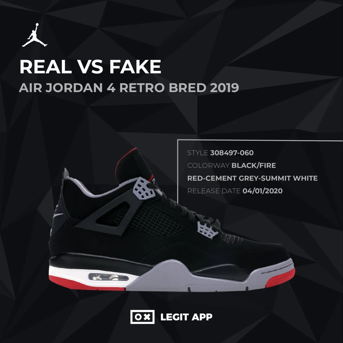 Jordan 4 Retro Bred 2019