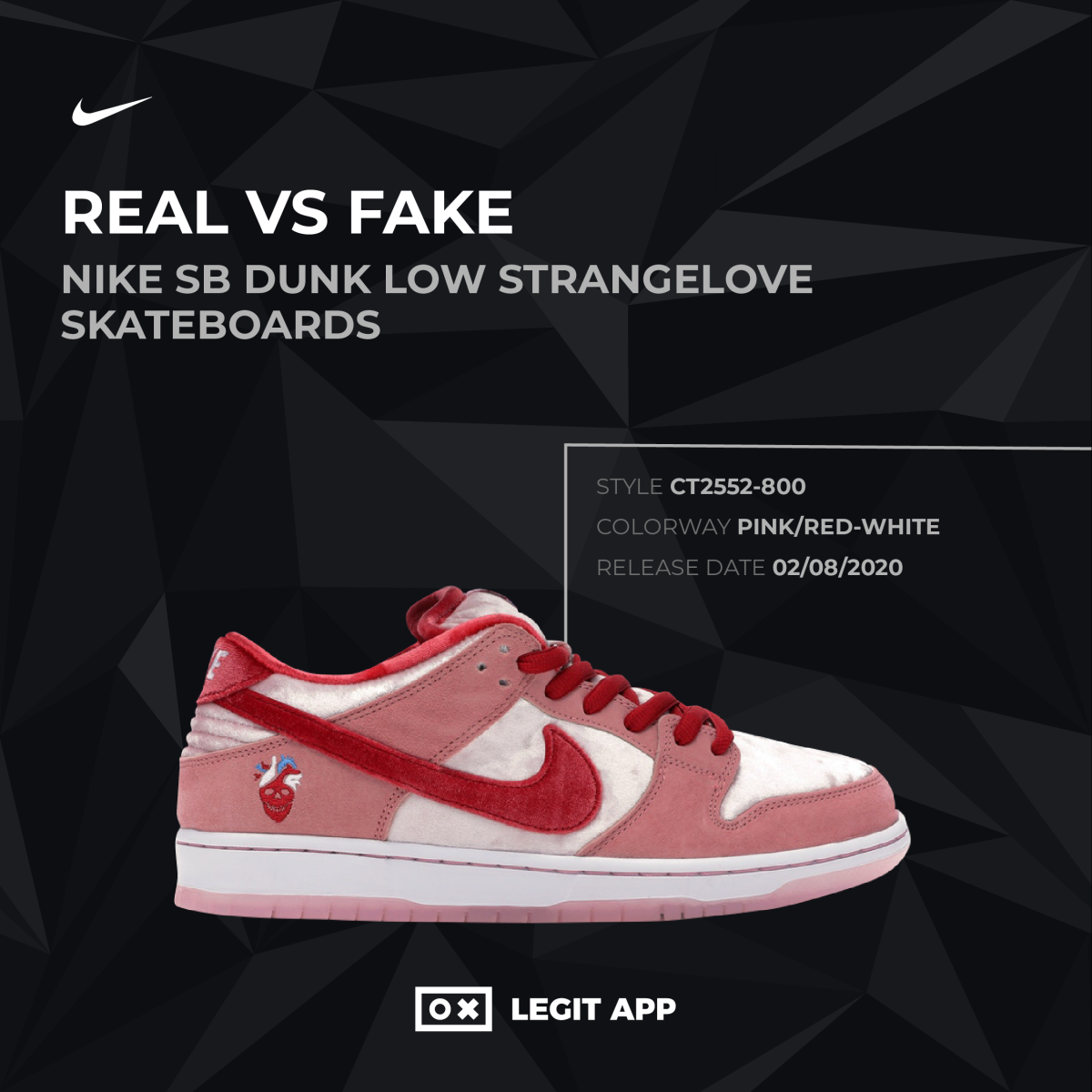 Nike SB Dunk Low StrangeLove Skateboards