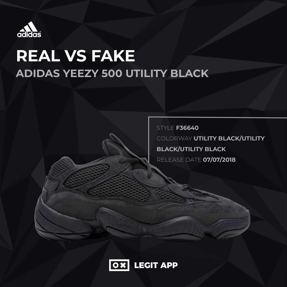 adidas Yeezy 500 Utility Black