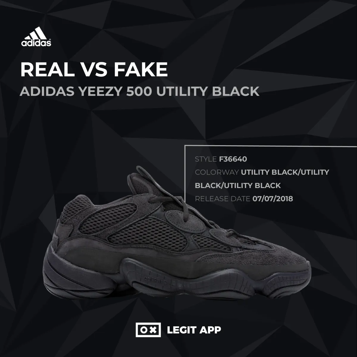adidas Yeezy 500 Utility Black