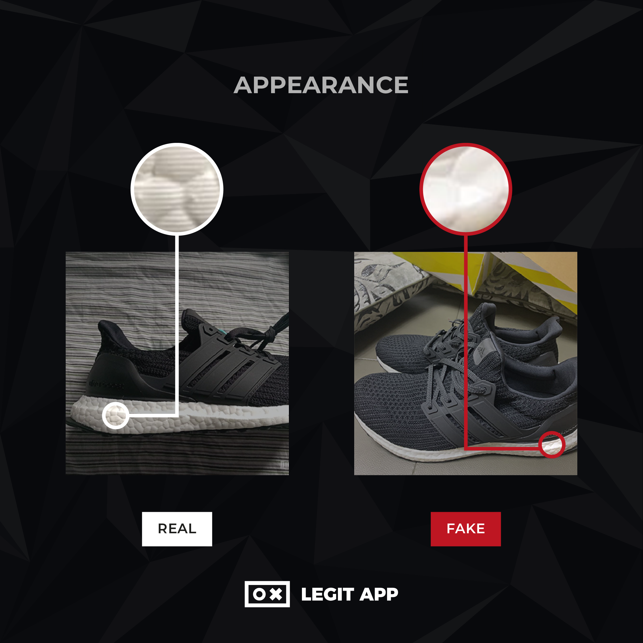 attribut sø Fysik REAL VS REPLICA - Adidas Ultra Boost 4.0 Core Black | LEGIT APP