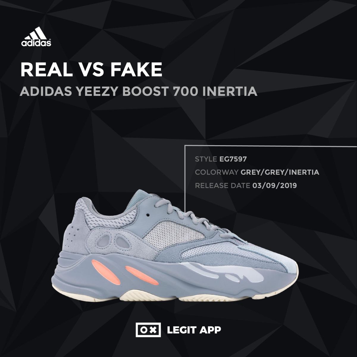 adidas Yeezy Boost 700 Inertia