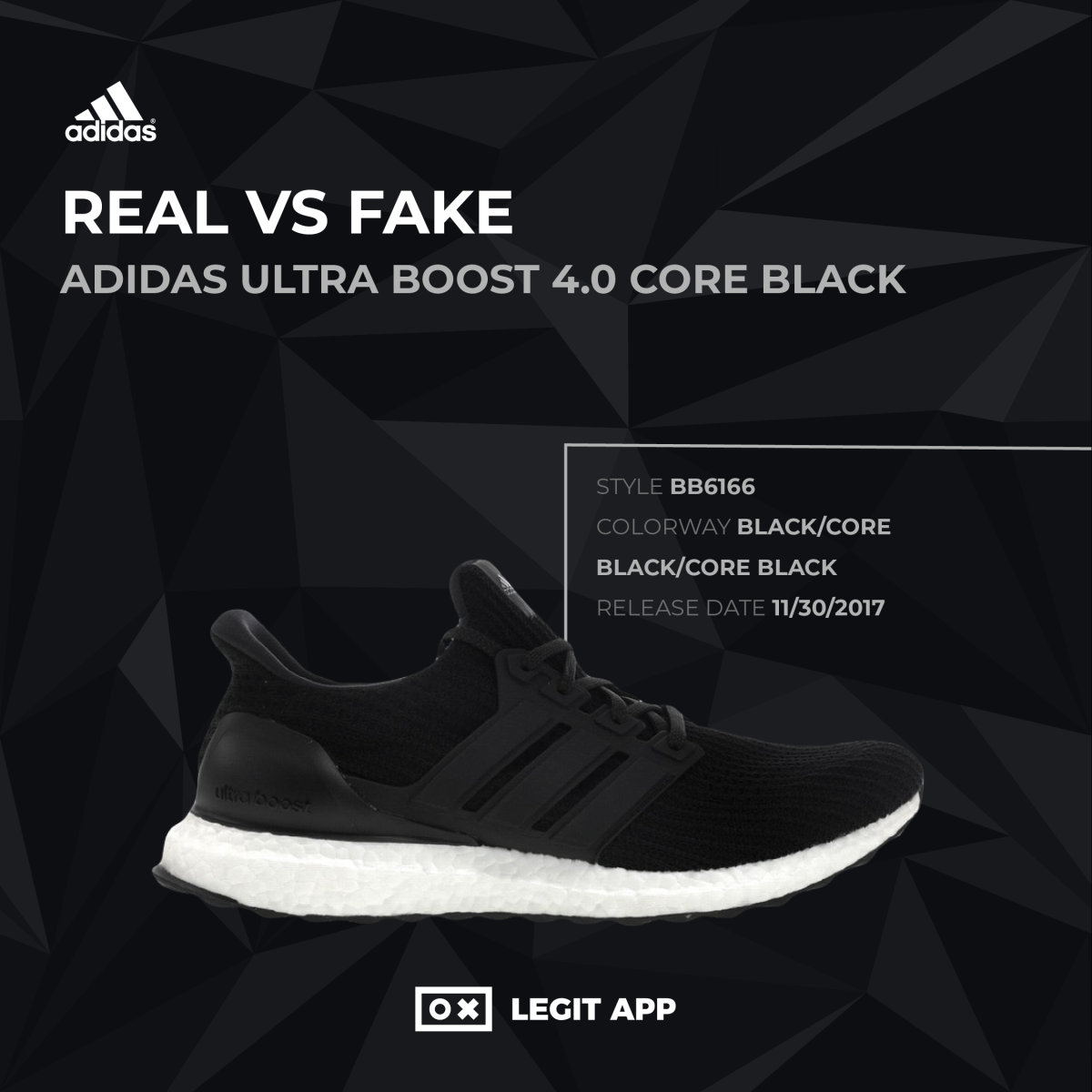 adidas Ultra Boost 4.0 Core Black