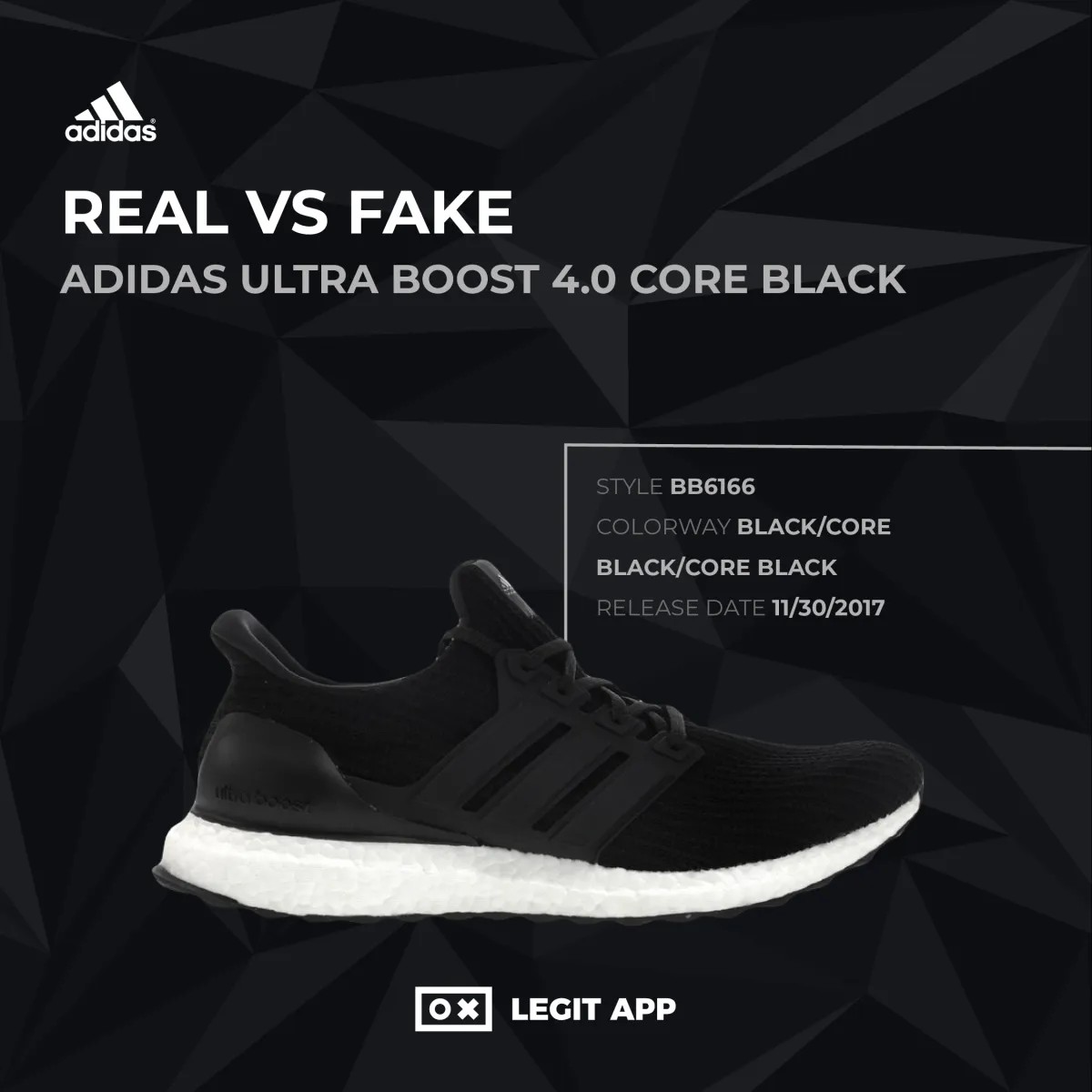 adidas Ultra Boost 4.0 Core Black