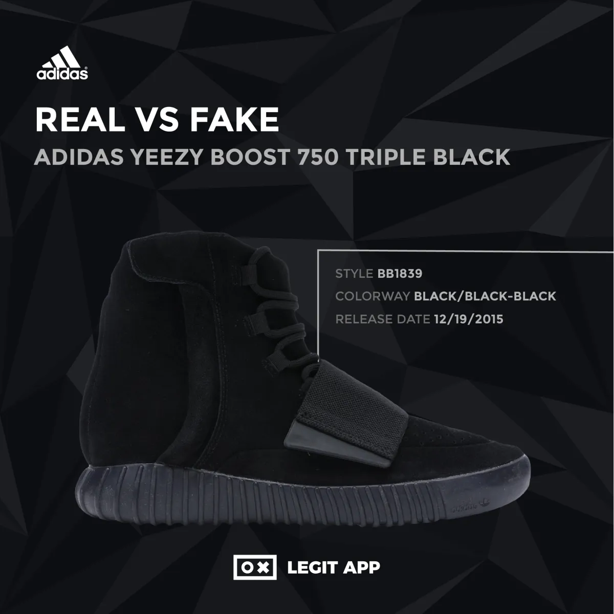 adidas Yeezy Boost 750 Triple Black