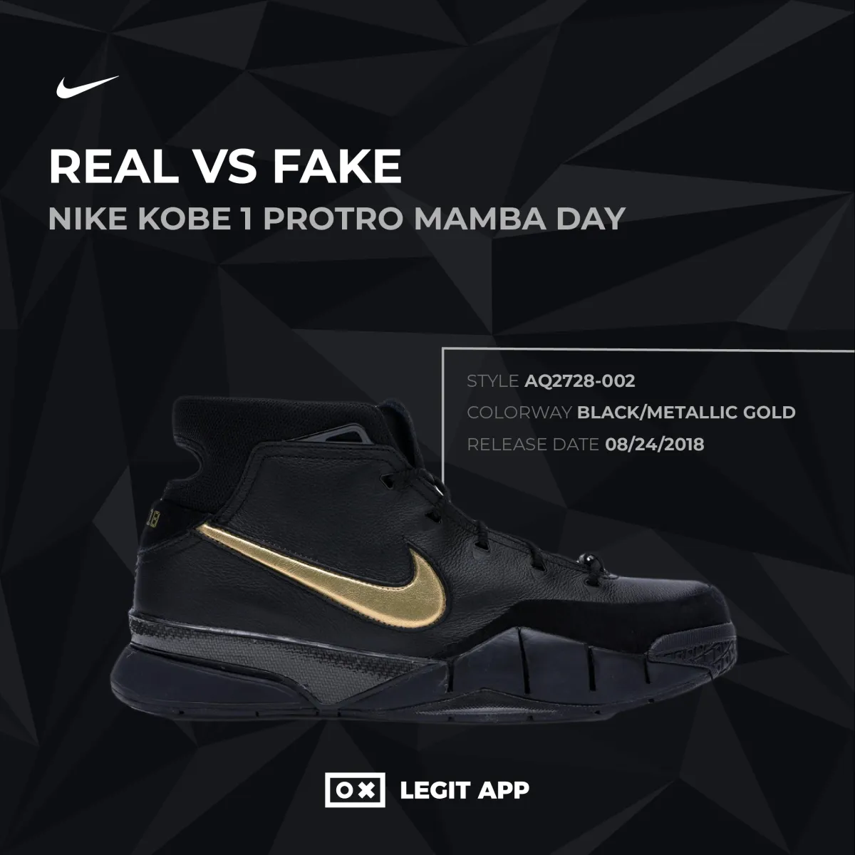 Nike Kobe 1 Protro Mamba Day