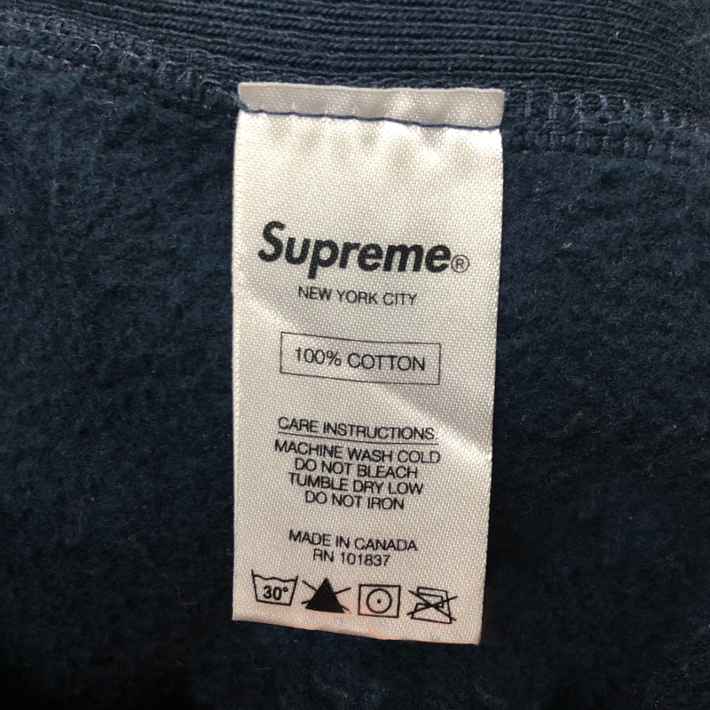 Reebok (リーボック) Clothing — 洗濯表示タグ(正面)