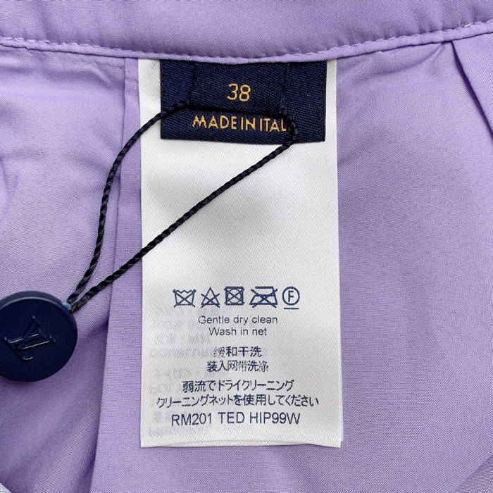ETRO Clothing — 洗濯表示タグ(正面)