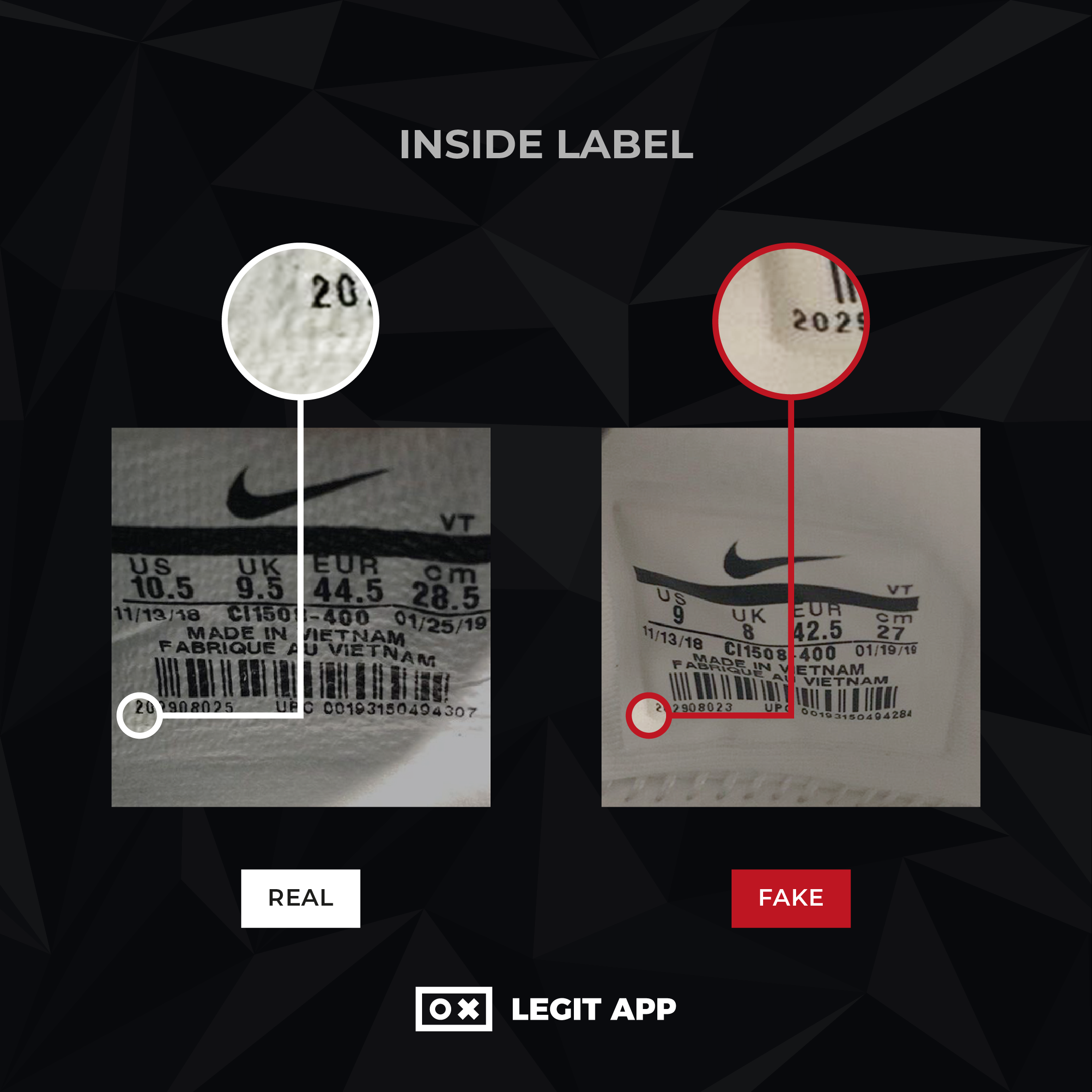 REAL VS REPLICA - Nike Max 97 Shanghai Kaleidoscope | LEGIT APP
