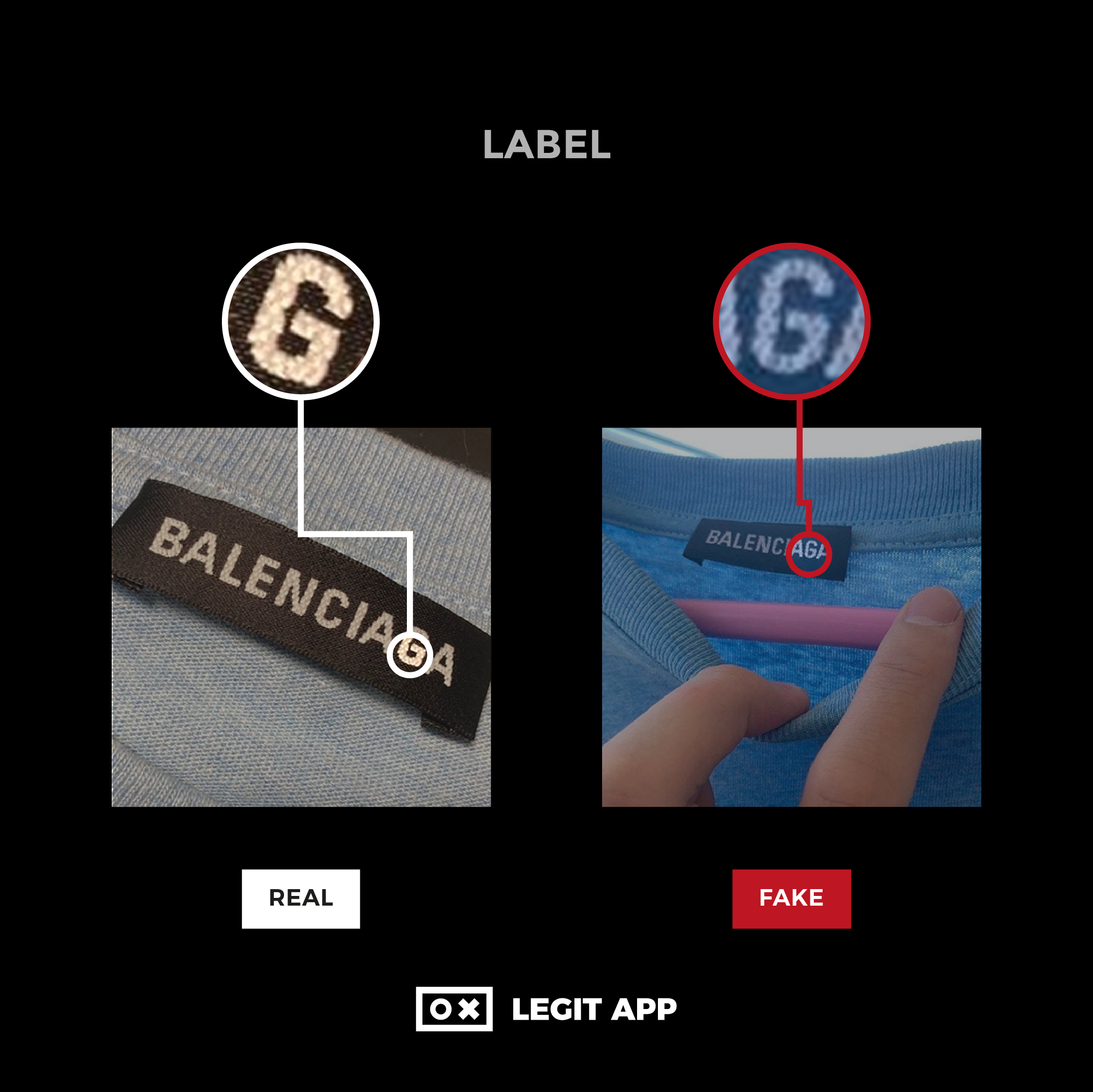 How To Spot Real Vs Fake Balenciaga Campaign Tee – LegitGrails