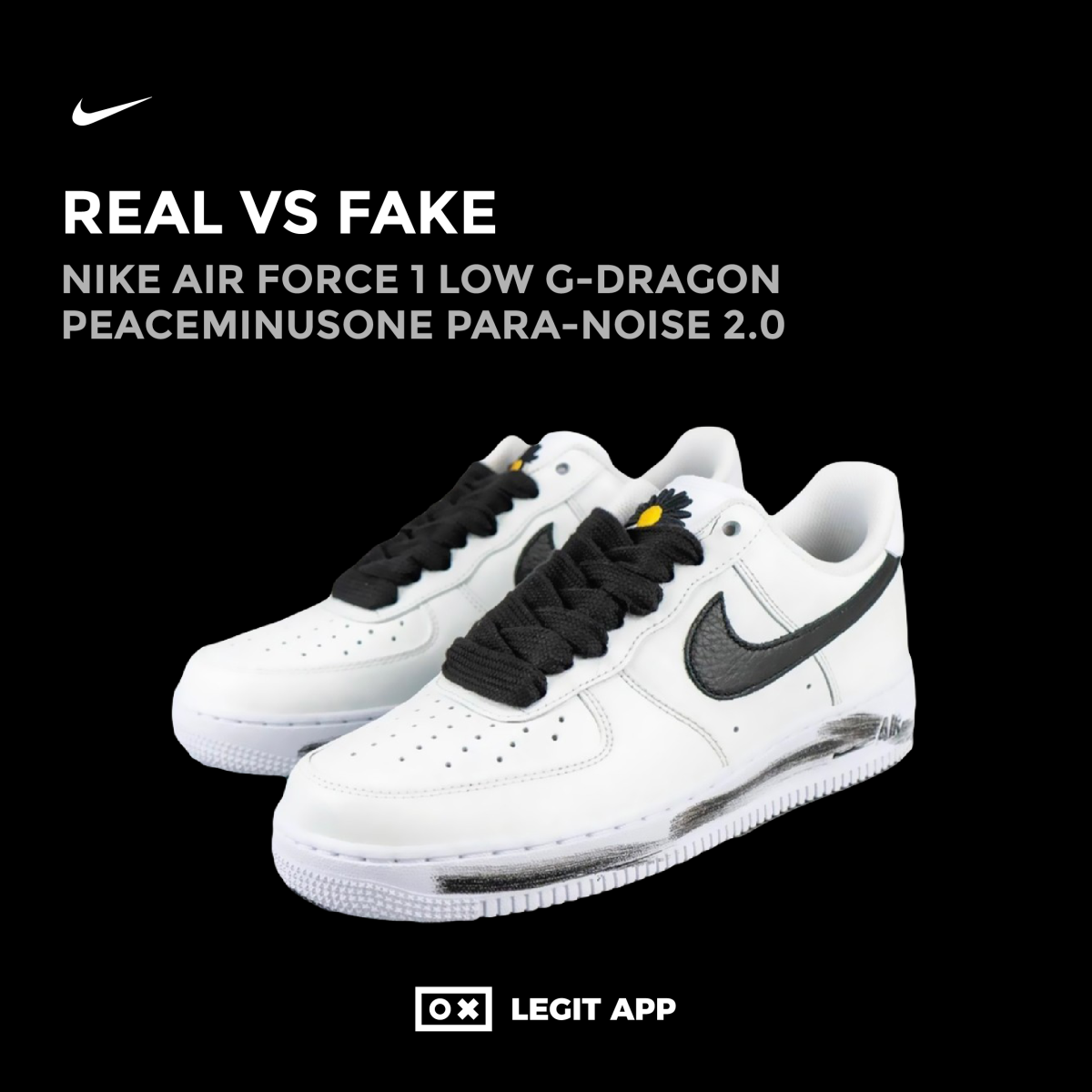 Nike Air Force 1 Low G-Dragon Peaceminusone Para-Noise 2.0