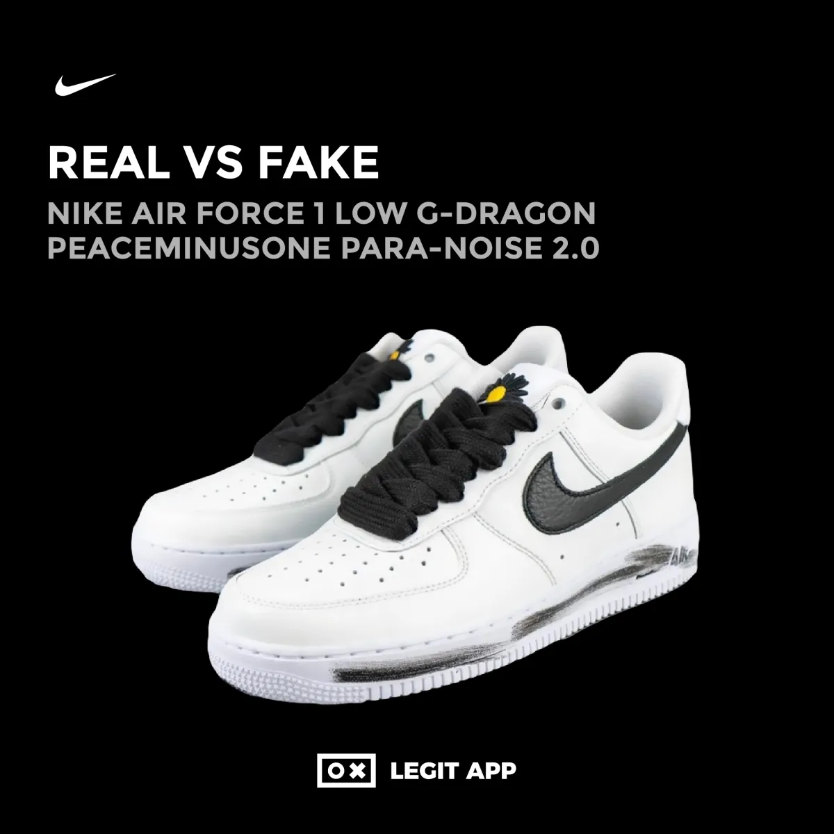 Nike Air Force 1 Low G-Dragon Peaceminusone Para-Noise 2.0