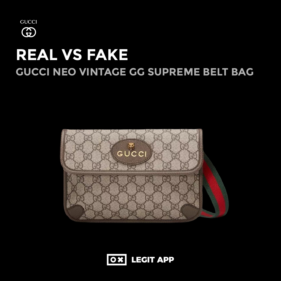 gucci belt bag fake vs real