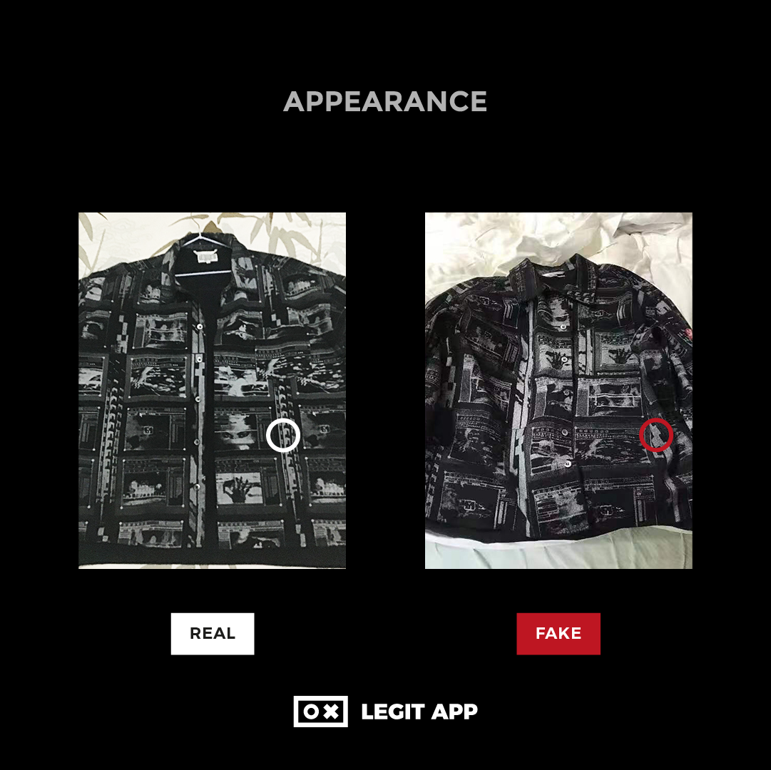 REAL VS REPLICA Cav Empt Printed Shirt Jacket 18SS LEGIT APP