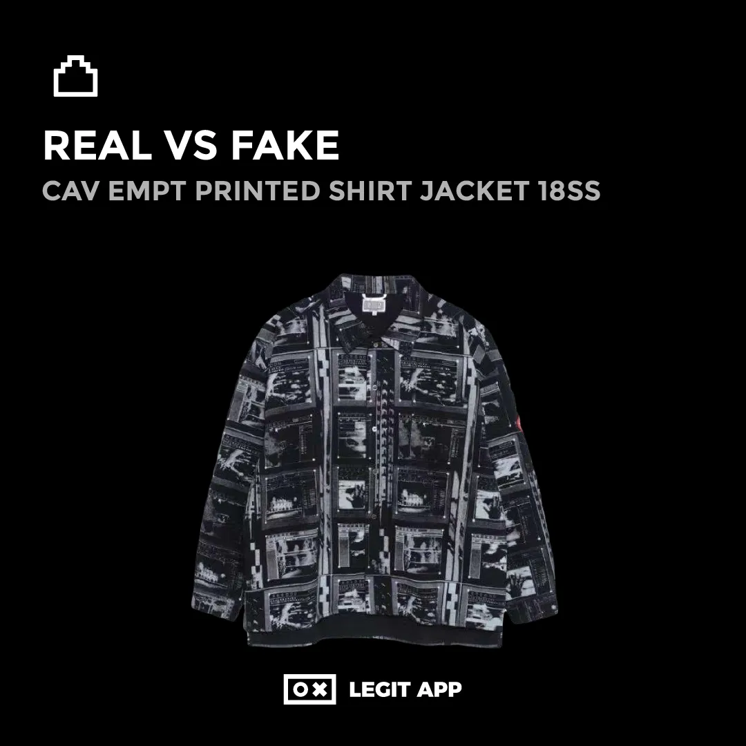Cav Empt Printed Shirt Jacket 18SS