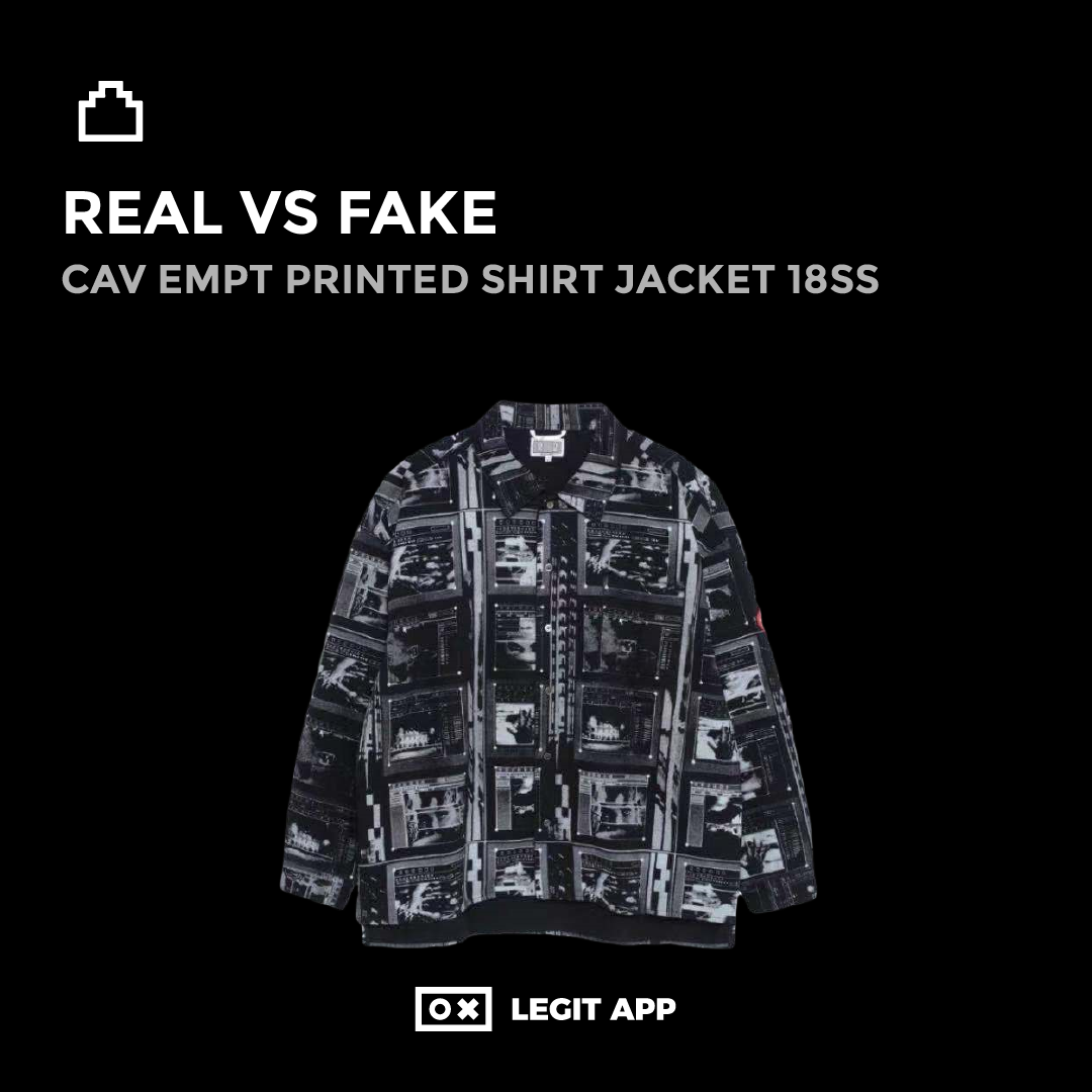 Cav Empt Printed Shirt Jacket 18SS