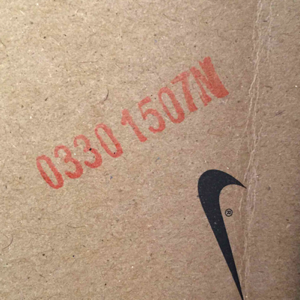 Vans (ヴァンズ) Other — 箱上のスタンプ