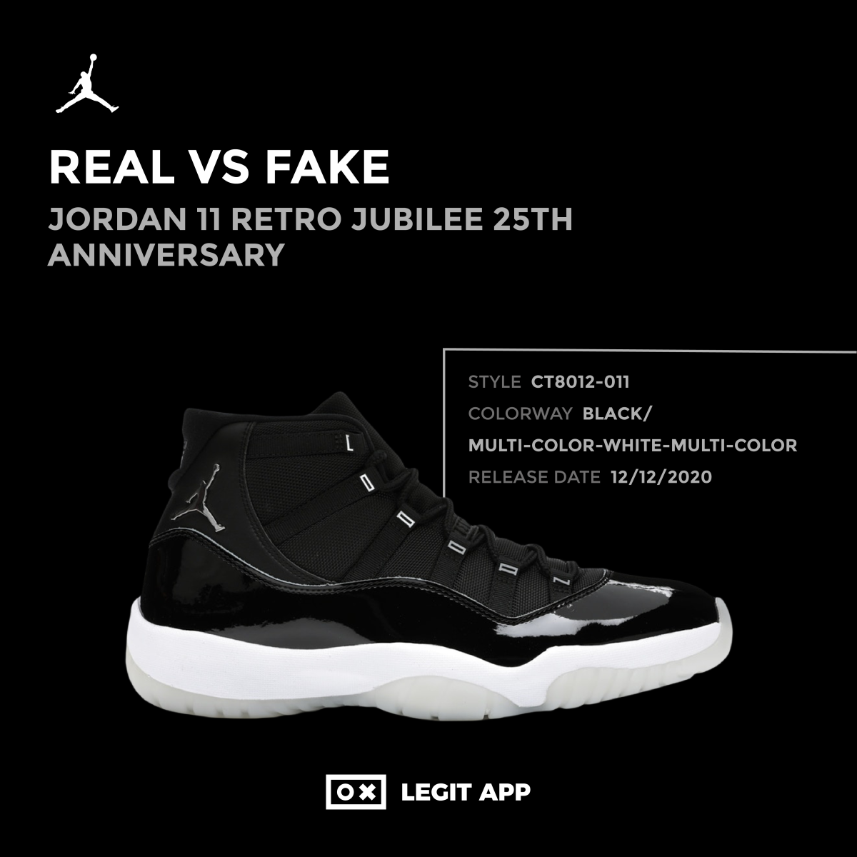 Jordan 11 Retro Jubilee 25th Anniversary