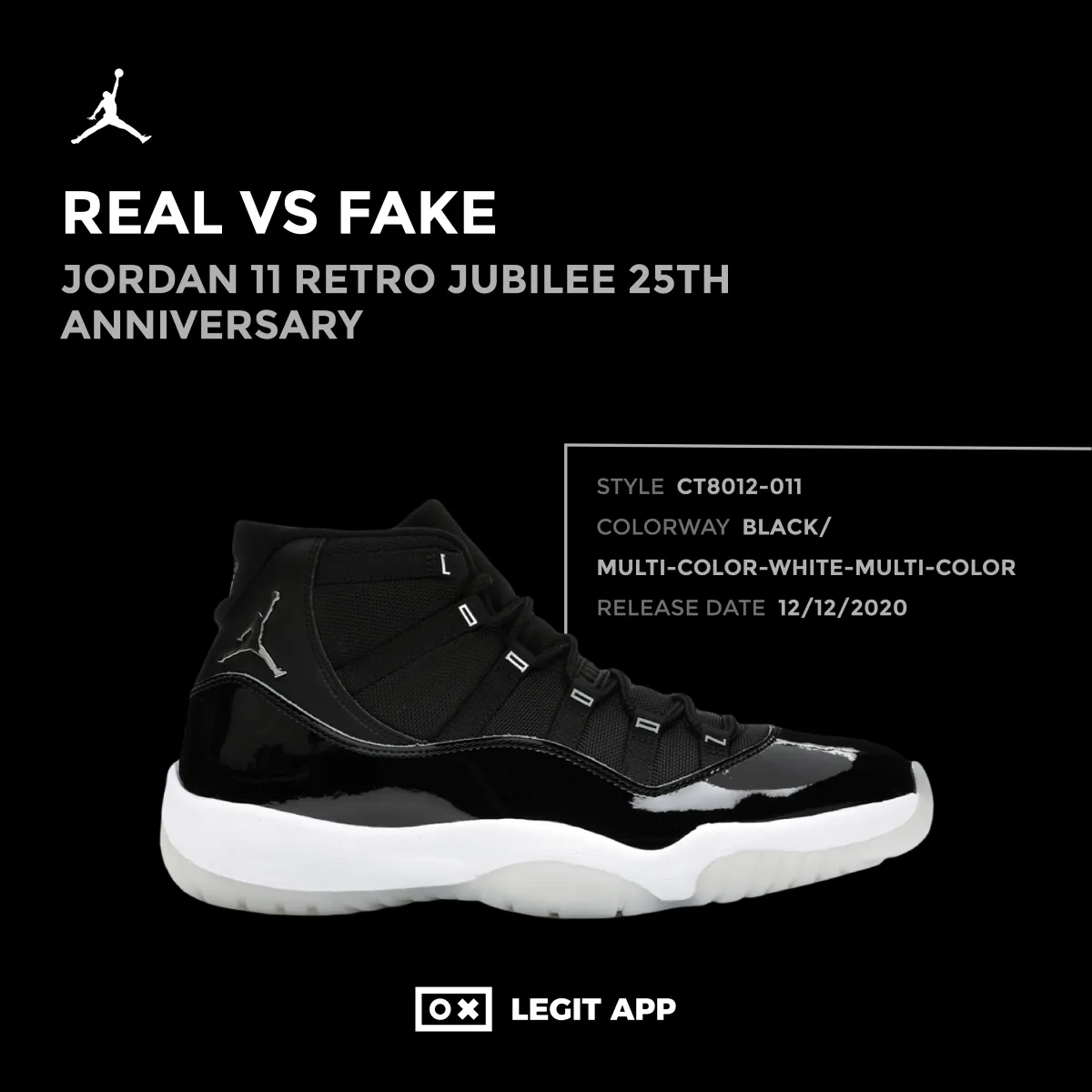 Jordan 11 Retro Jubilee 25th Anniversary