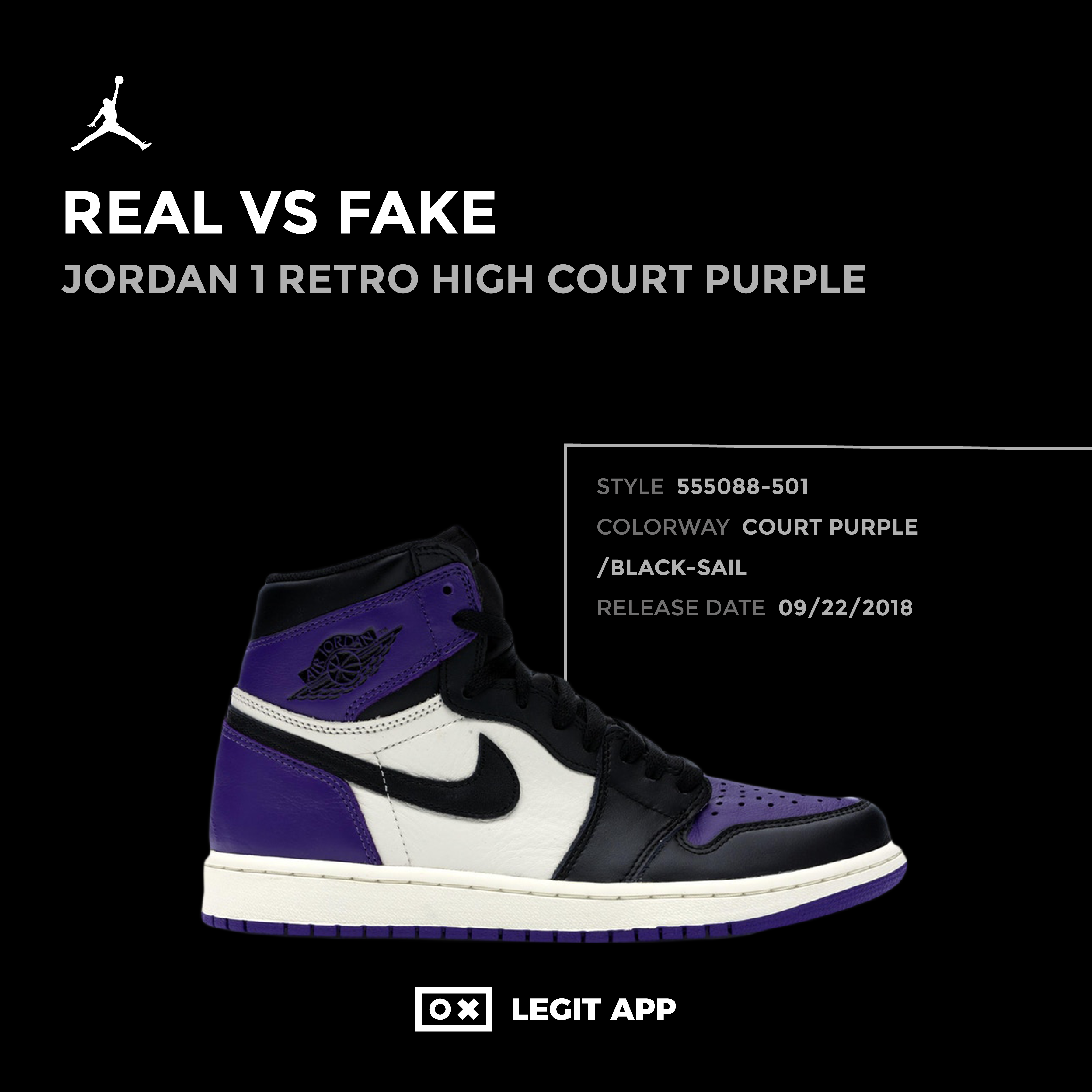 court purple jordan 1 legit check