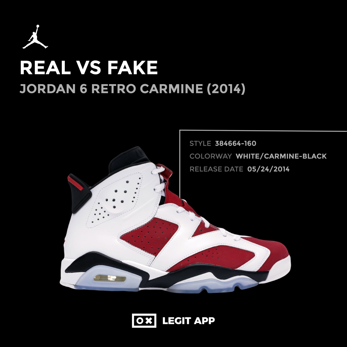 Jordan 6 Retro Carmine (2014)