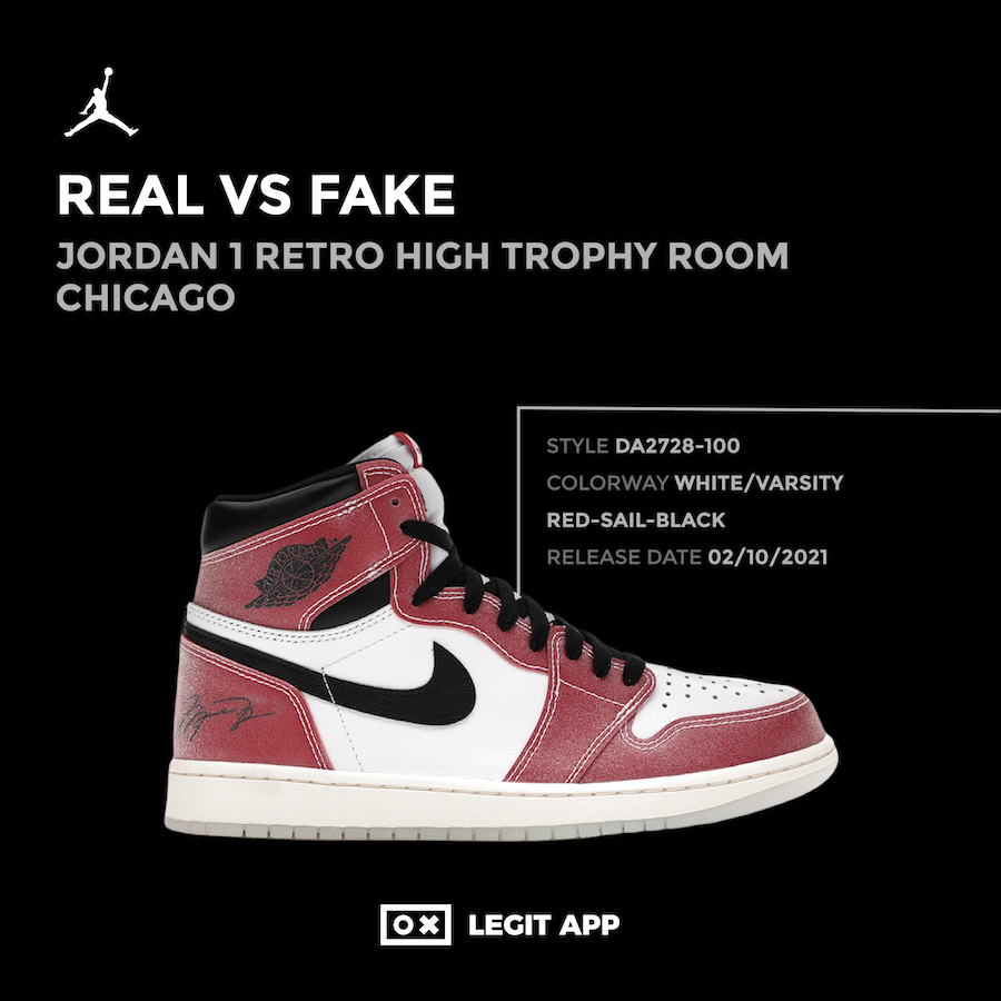 Jordan 1 Retro High Trophy Room Chicago