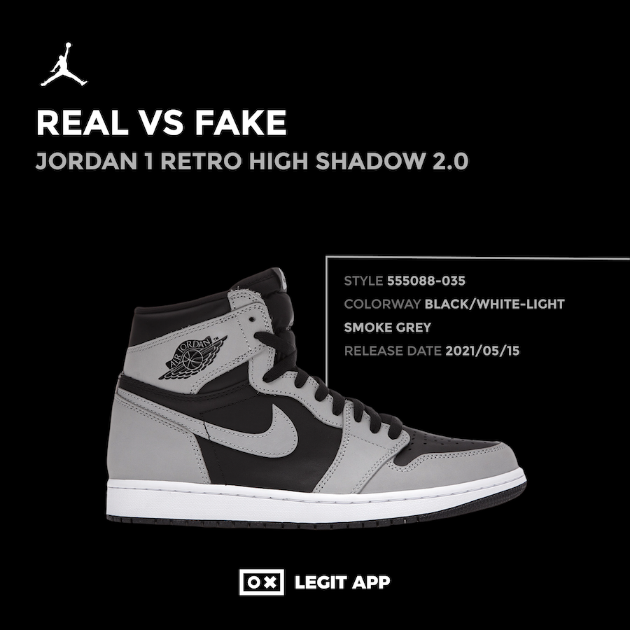 Jordan 1 Retro High Shadow 2.0