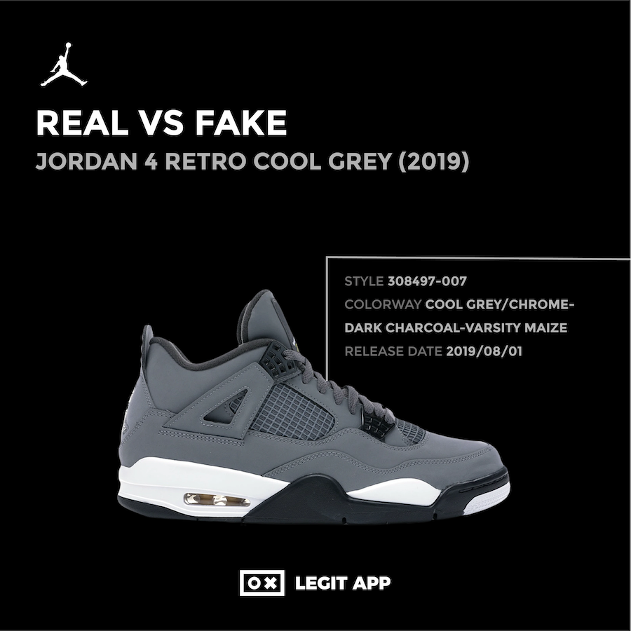 Jordan 4 Retro Cool Grey (2019)