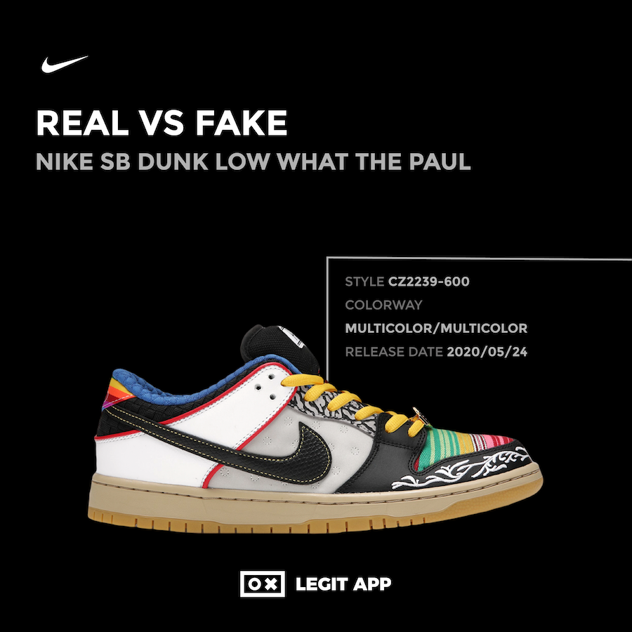 Nike SB Dunk Low What The Paul 