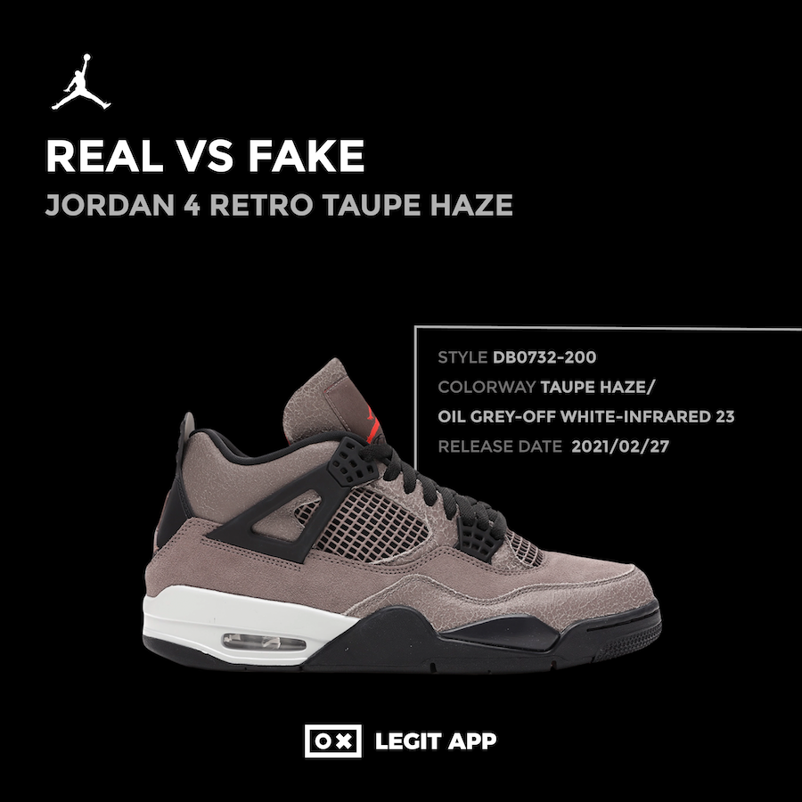 Jordan 4 Retro Taupe Haze