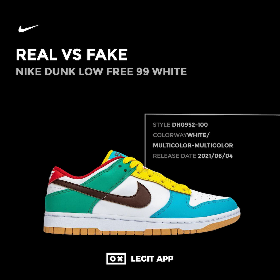 Nike Dunk Low Free 99 White