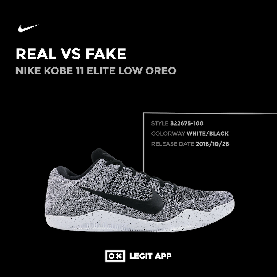 Nike Kobe 11 Elite Low Oreo