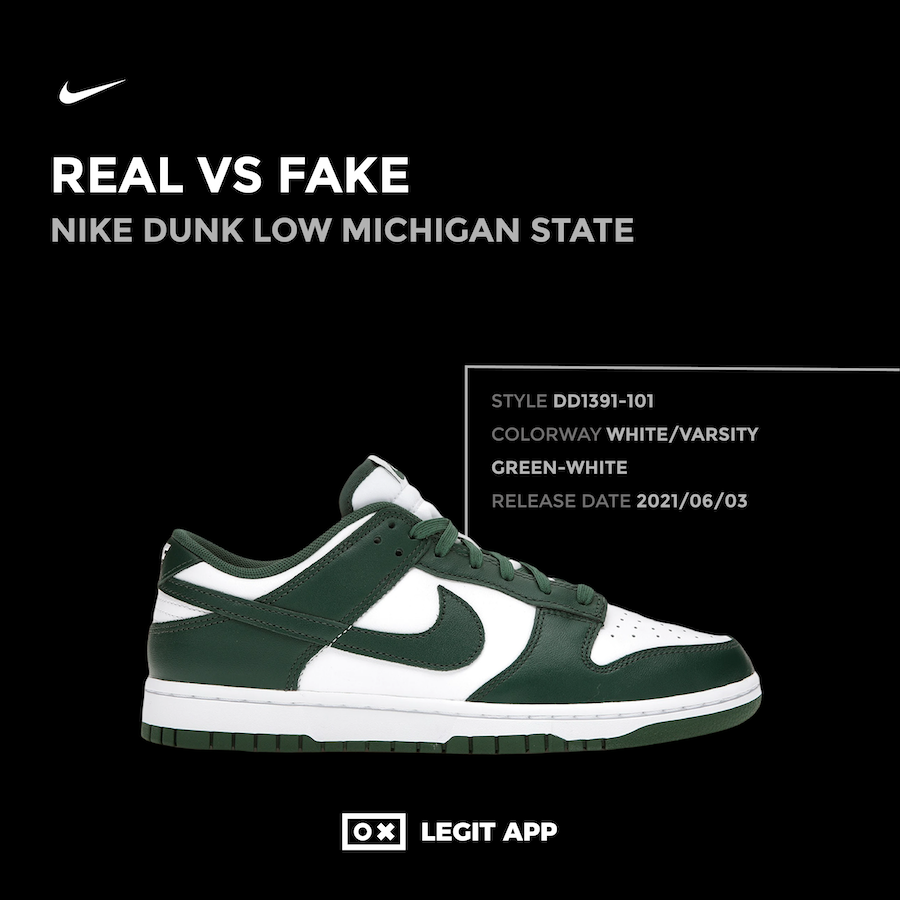 Nike Dunk Low Michigan State
