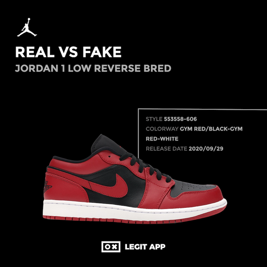 Jordan 1 Low Reverse Bred