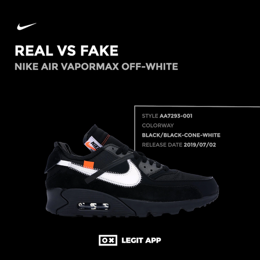 Nike Air Max 90 OFF-WHITE Black