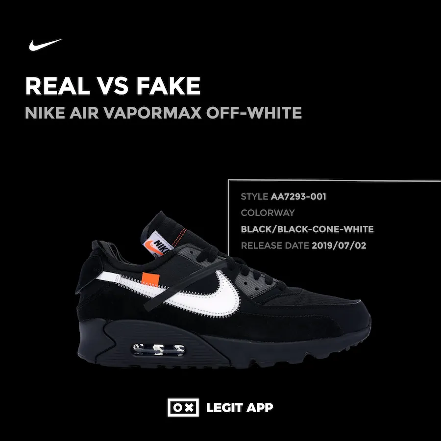 Nike Air Max 90 OFF-WHITE Black