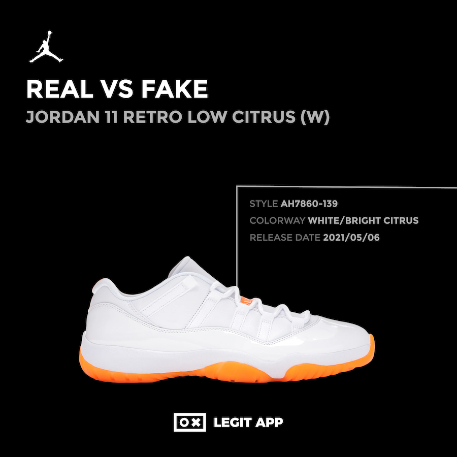 Jordan 11 Retro Low Citrus (W)