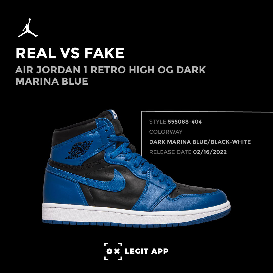 Jordan 1 Retro High OG Dark Marina Blue