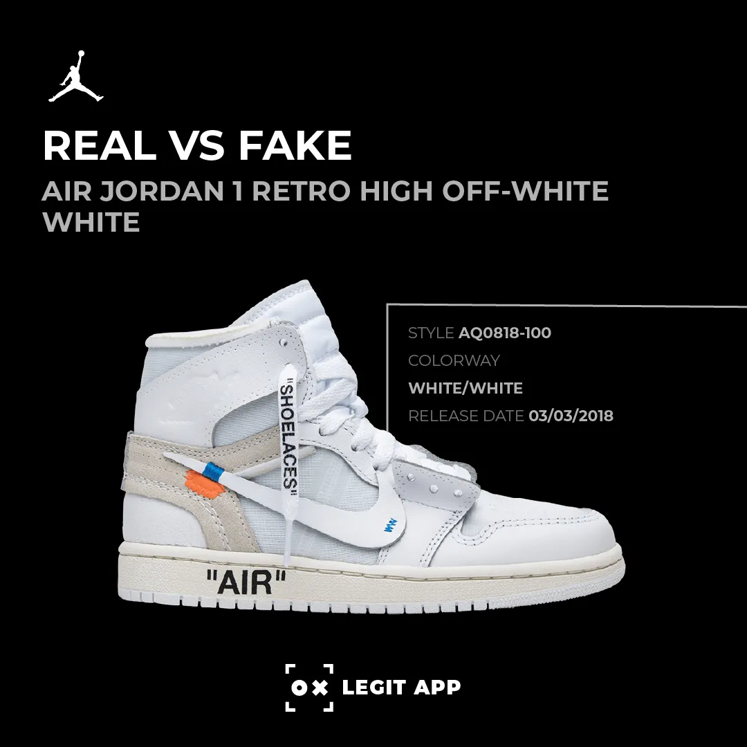 Jordan 1 Retro High Off-White White