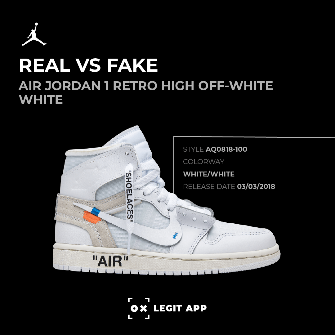Jordan 1 Retro High Off-White White