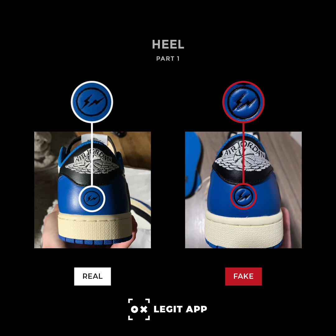 Jordan 1 Low Fragment X Travis Scott LEGIT APP Authentication
