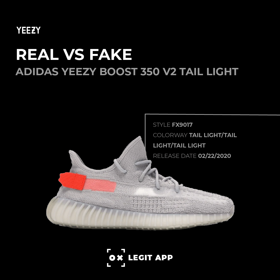 Adidas Yeezy Boost 350 V2 Tail Light