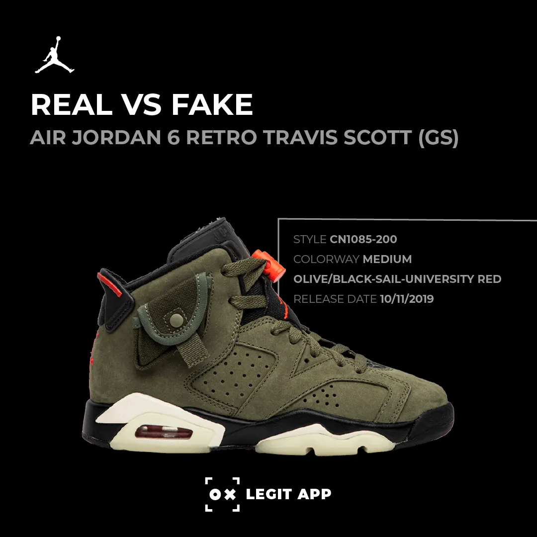 Air Jordan 6 Retro Travis Scott (GS)