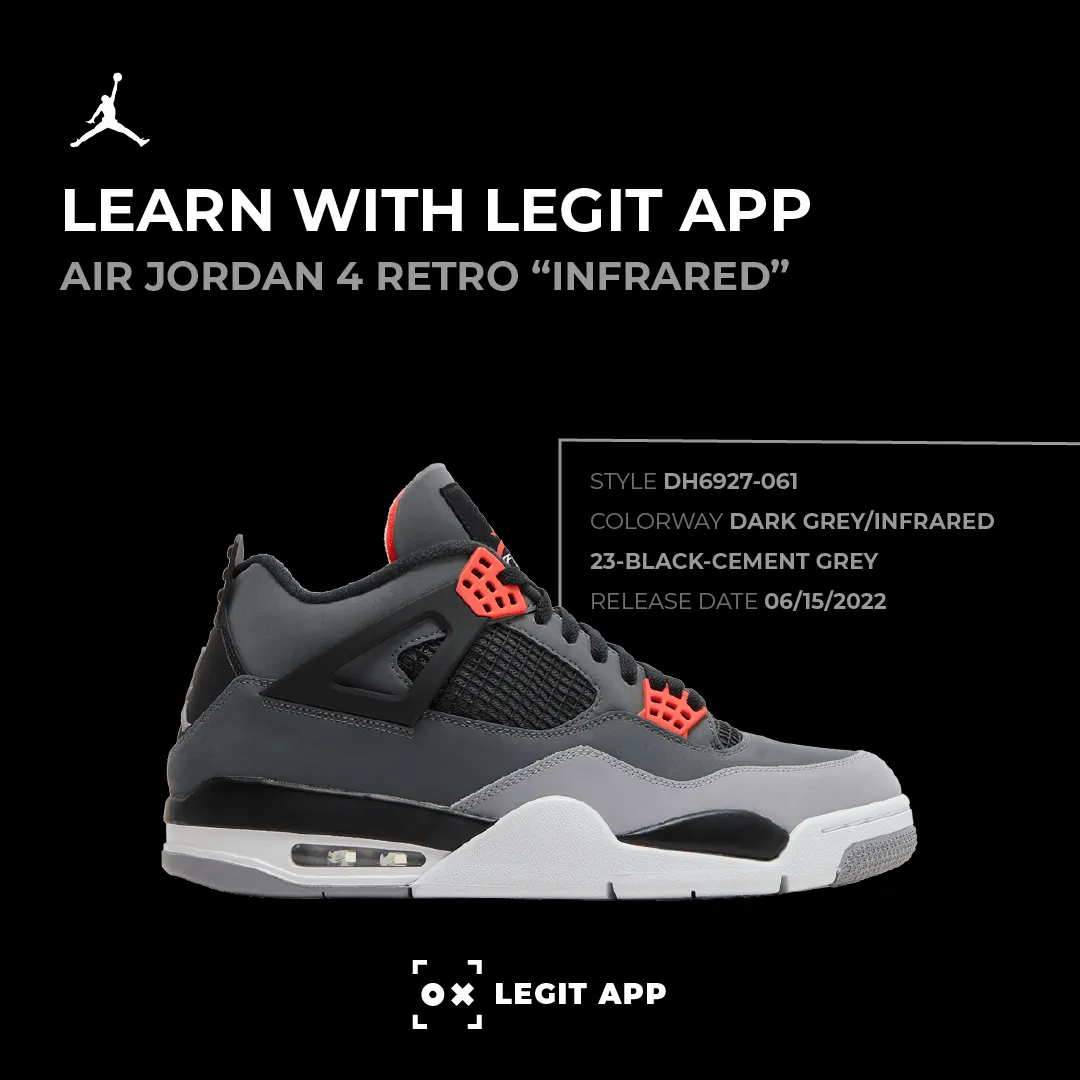 Air Jordan 4 Retro “infrared”