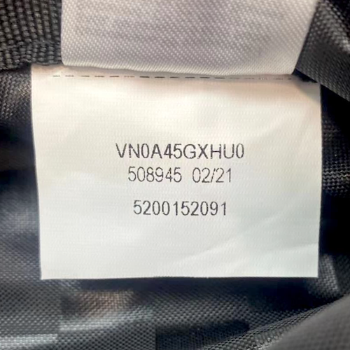 Vans (ヴァンズ) Bags — 内ラベル(裏)