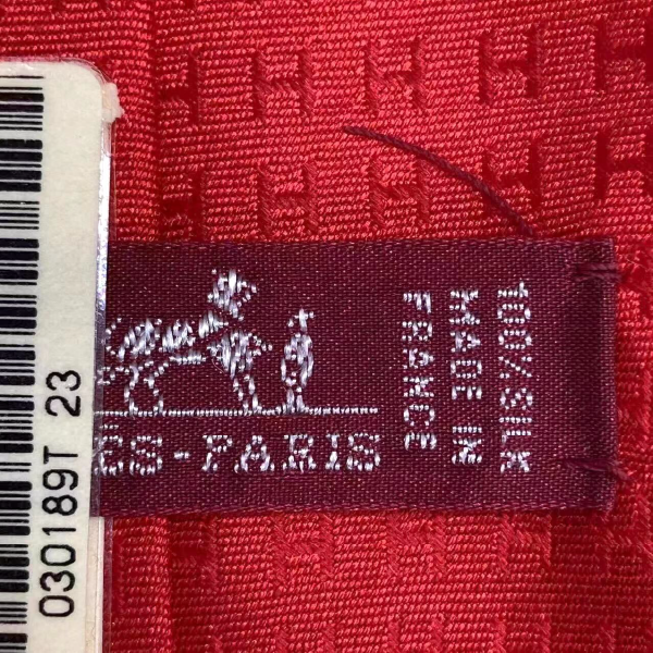 Ferragamo Tie — Inside Label (Front)