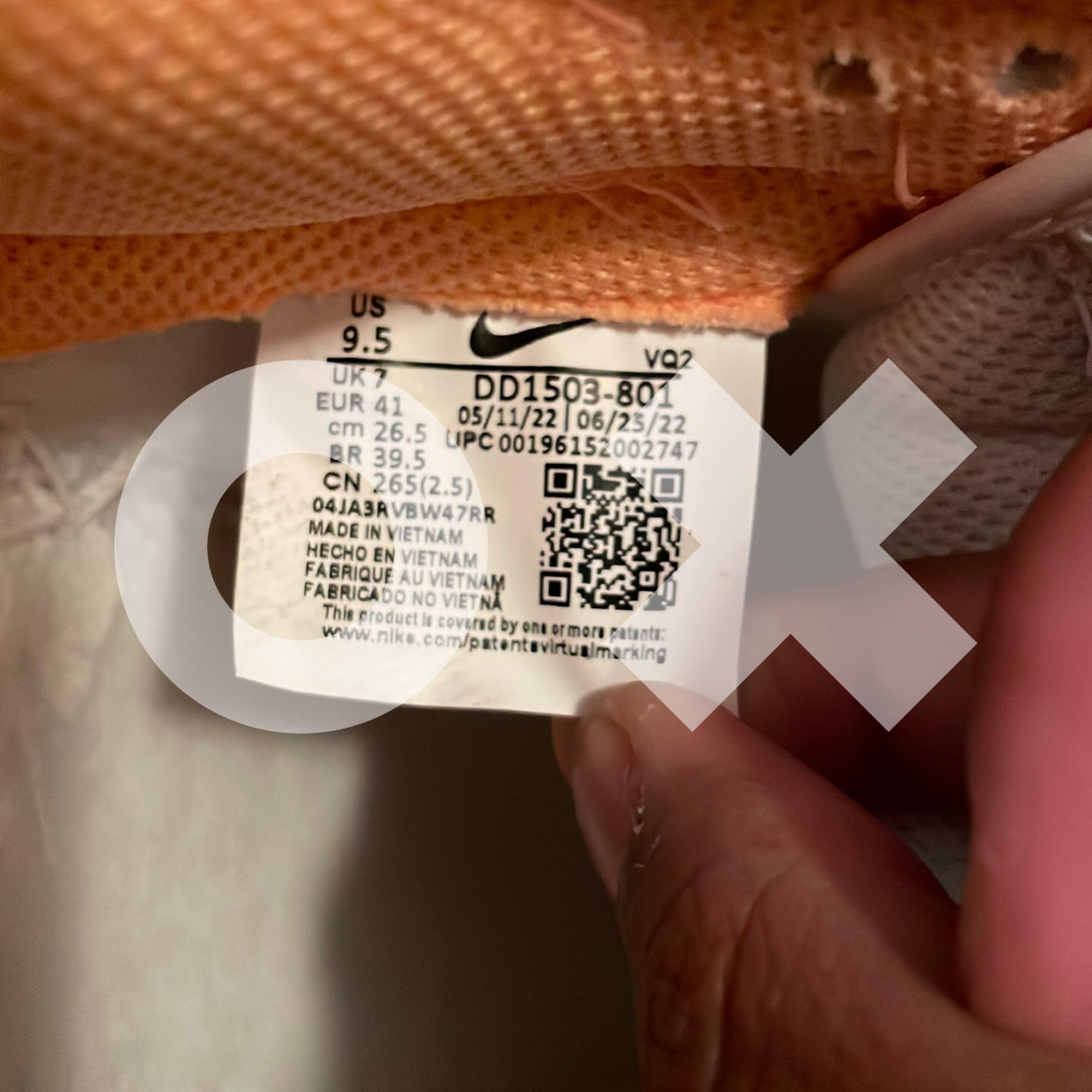 #1006560330832837 AUTHENTIC | LEGIT APP Authentication | Certificate of Authenticity