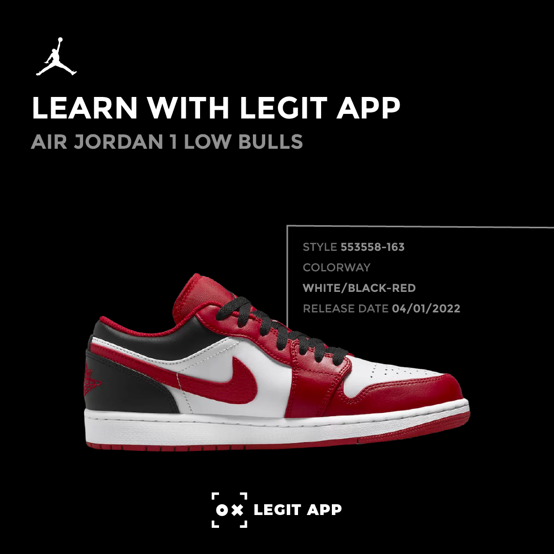 AIR JORDAN 1 LOW BULLS