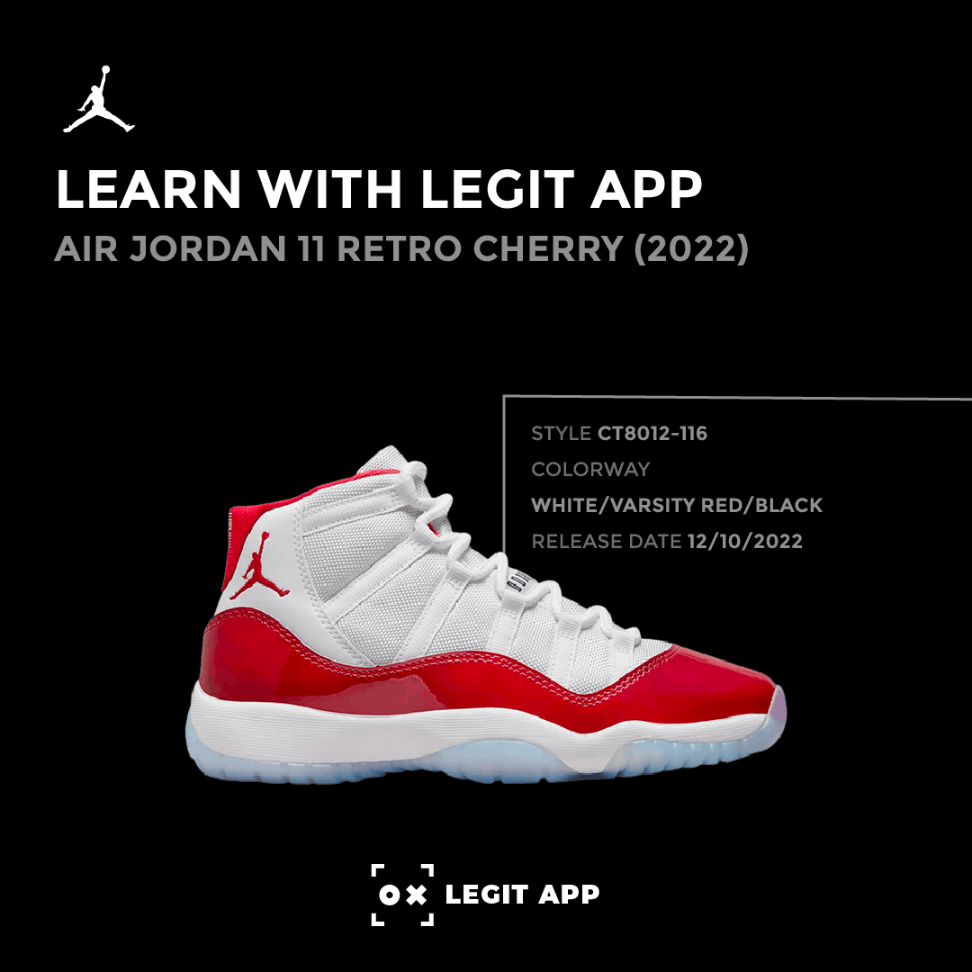 Jordan 11 Retro Cherry (2022)