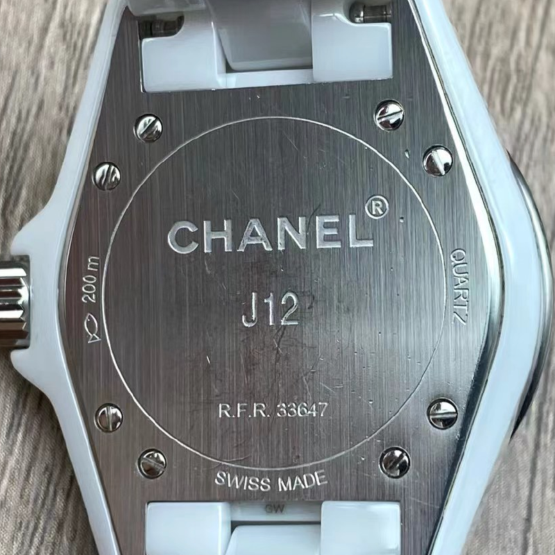 Chanel ALL — Caseback Close-up
